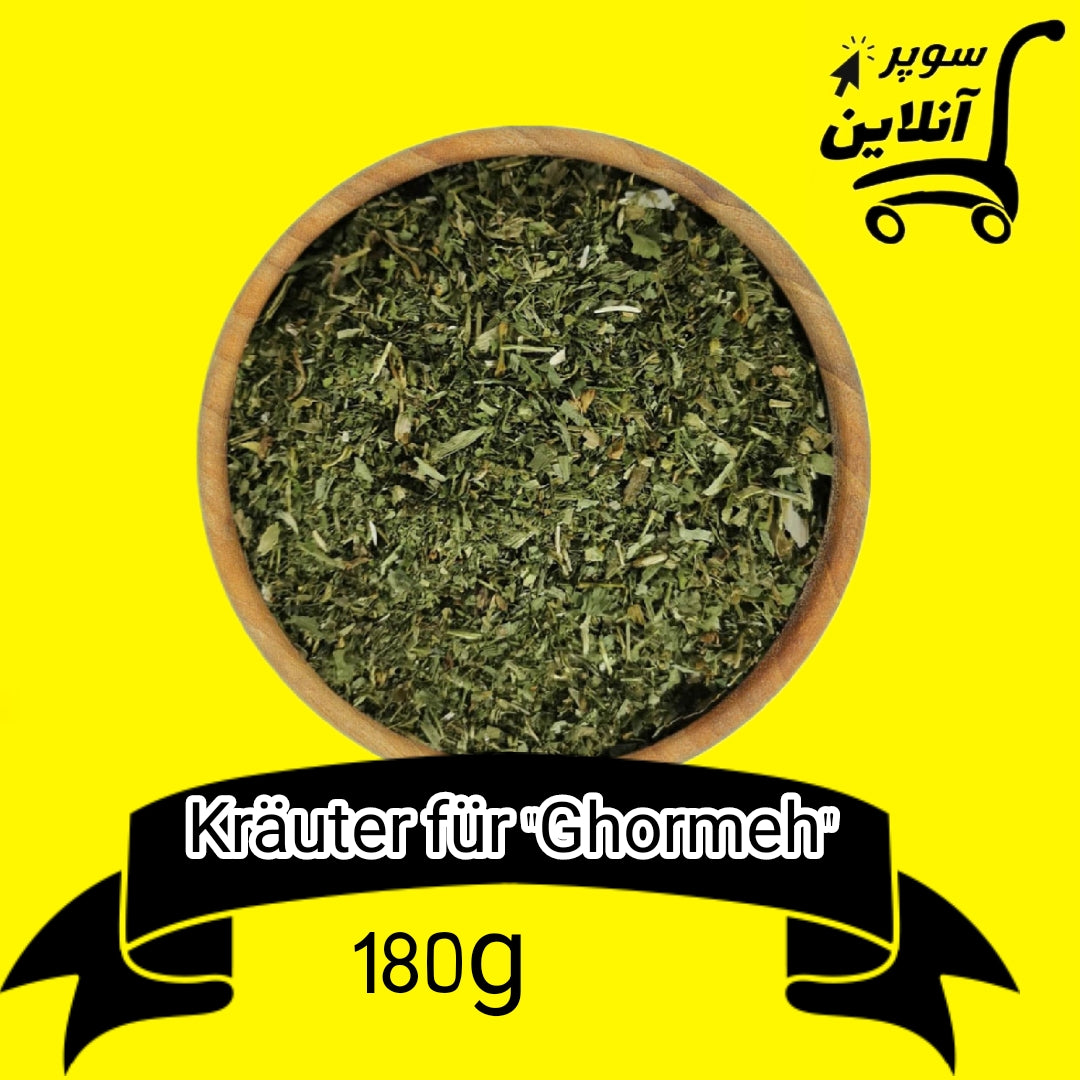 Getrockneter Kräuter für "Ghormeh-Sabzi" 180g| سبزی خشک قورمه سبزی