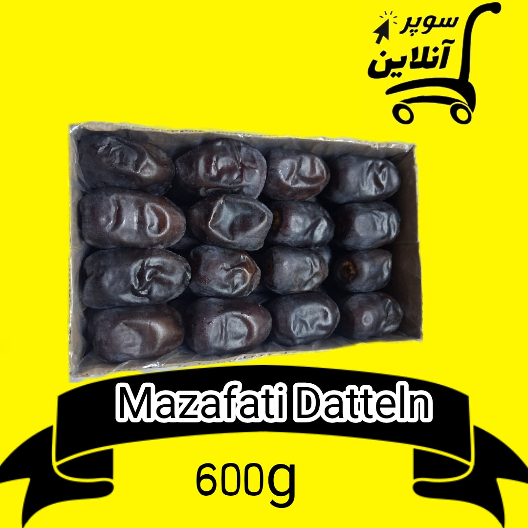 Mazafati Datteln 600g | خرما رطب مضافتی