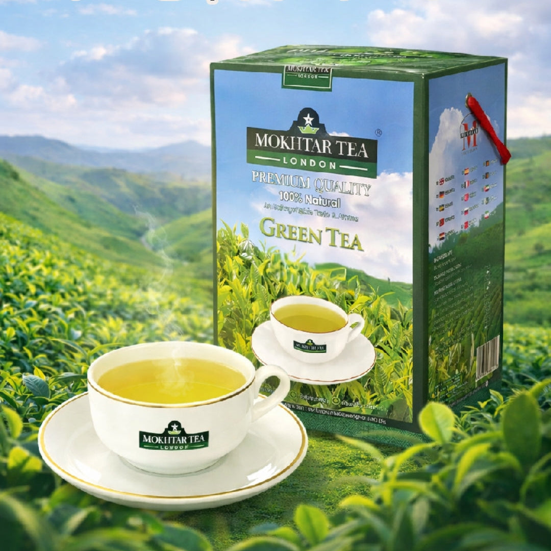 Mokhtar grüner Tee 500g | چای سبز مختار