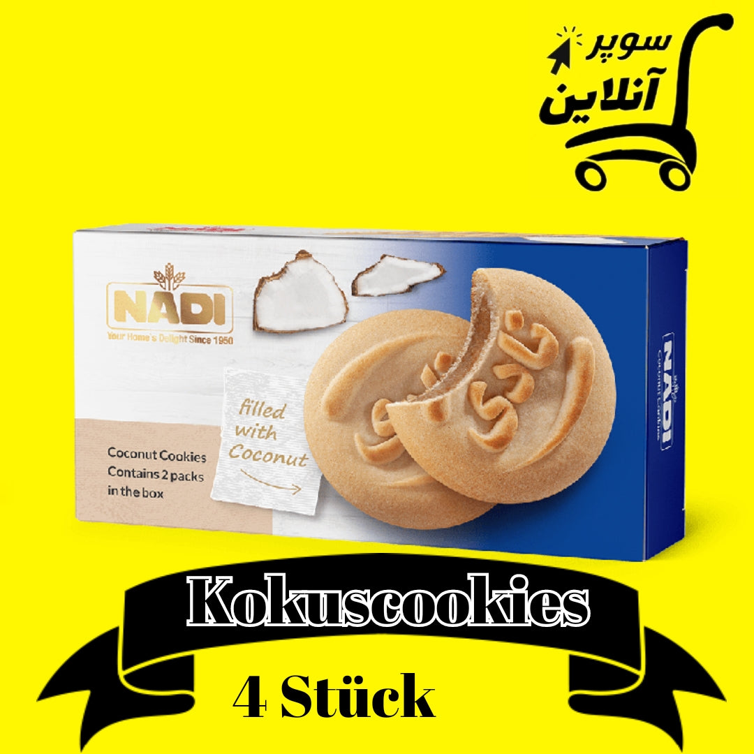 Cookies mit Kokusnuss 200g | کلوچه نارگیلی